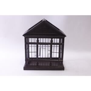 Vintage, Wood and Metal, Cage, Display House, Aviary, Garden, ~ 251120-WH 1400